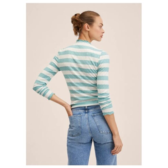 Mango Striped Jersey Long Sleeve - Picture 5 of 12